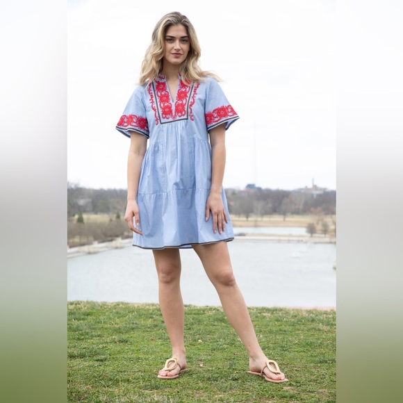 🇺🇸PATRIOTIC SUMMER DRESS!🇺🇸 - Picture 2 of 7